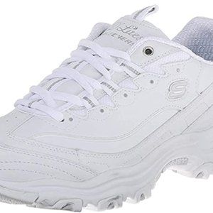 Skechers Women's D'Lites Memory Foam Lace-up Sneak